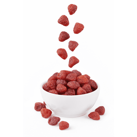 Candyya Dried Strawberry Fruit For Snacks and toppings 13 oz bag