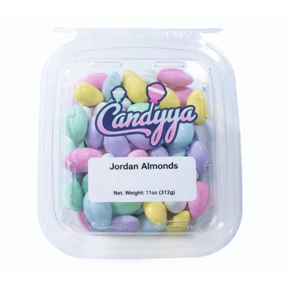 Candyya Pastel Jordan Almonds Candy for Easter, Wedding, Party  , 11 oz box