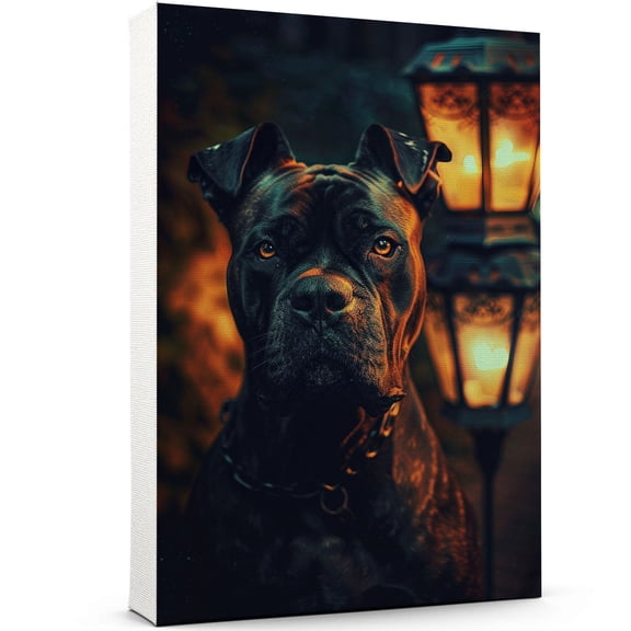 Cane Corso Artwork Dog Colorful Poster - Cane Corso Dog Canvas Wall Art For Bedroom Decor - Home Decor Wall - Gifts For Women