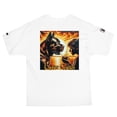 thumbnail image 1 of Cane Corso Coffee and Sun Men's Champion T-Shirt (White, XL), 1 of 2