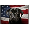 thumbnail image 1 of Cane Corso Dog 4th of July Painting Canvas, Patriot American Dog Canvas, American Flag Diamond Art Canvas,Perfect for Home Decoration Festival Gift, 1 of 4