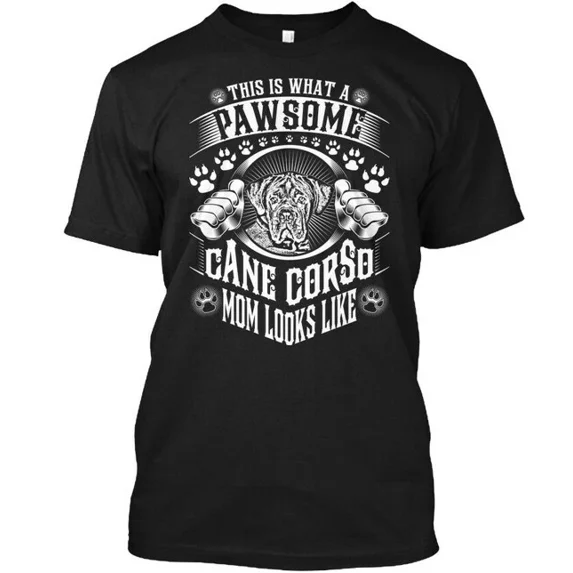 Cane Corso Mom Funny Gift T-Shirt Made in the USA Size S to 5XL