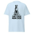 thumbnail image 1 of Cane Corso Mom T-Shirt, Dog Lover Tee, Best Dog Mom Ever T-Shirt (Light Blue, 2XL), 1 of 4