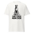 thumbnail image 1 of Cane Corso Mom T-Shirt, Dog Lover Tee, Best Dog Mom Ever T-Shirt (White, 2XL), 1 of 4