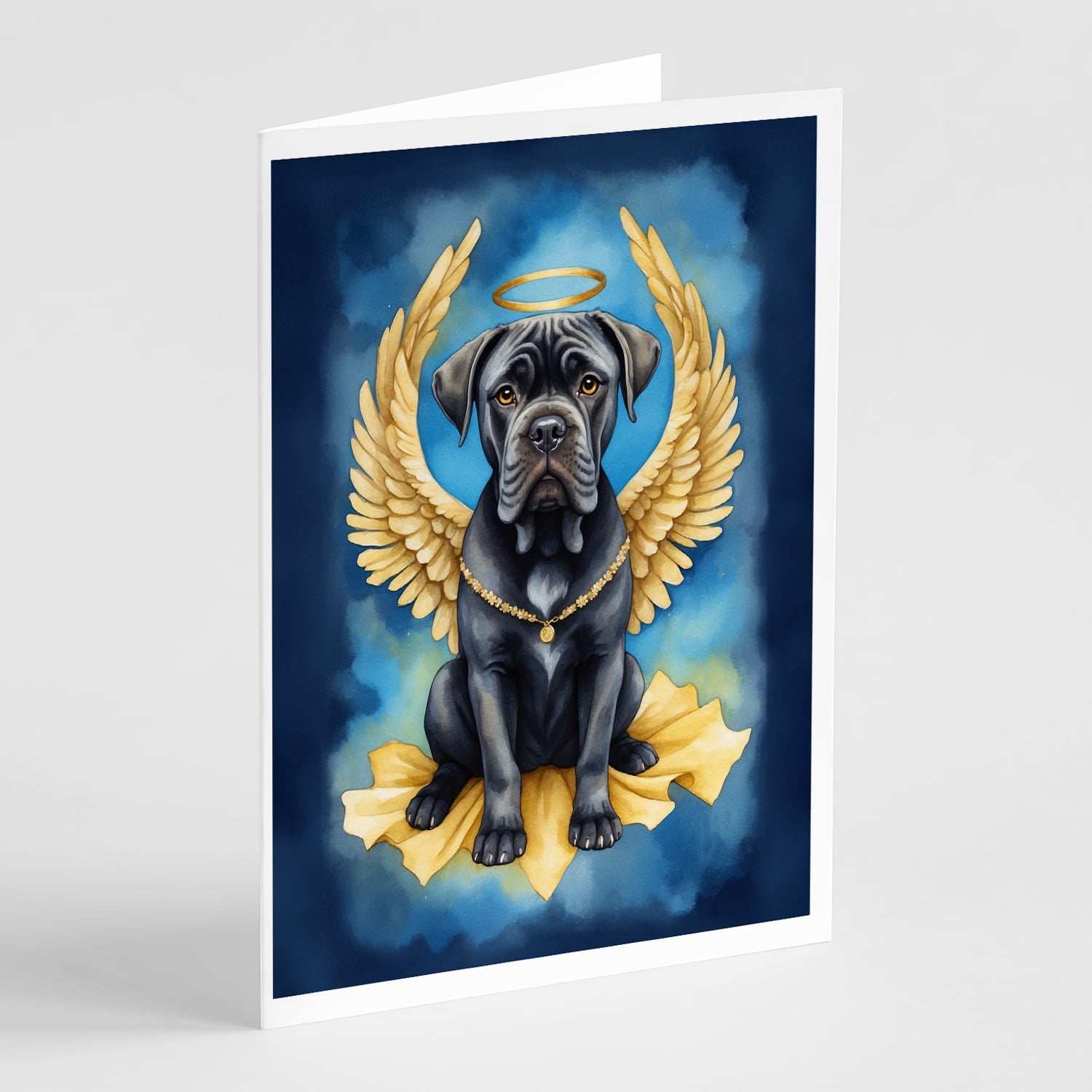 Cane Corso My Angel Greeting Cards Pack of 8 7 in x 5 in