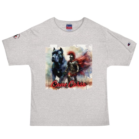 Cane Corso Roman Sold Champion T-Shirt (Oxford Grey Heather, 2XL)