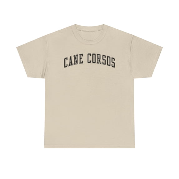 Cane Corso Shirt Gifts Tshirt Crew Neck Short Sleeve