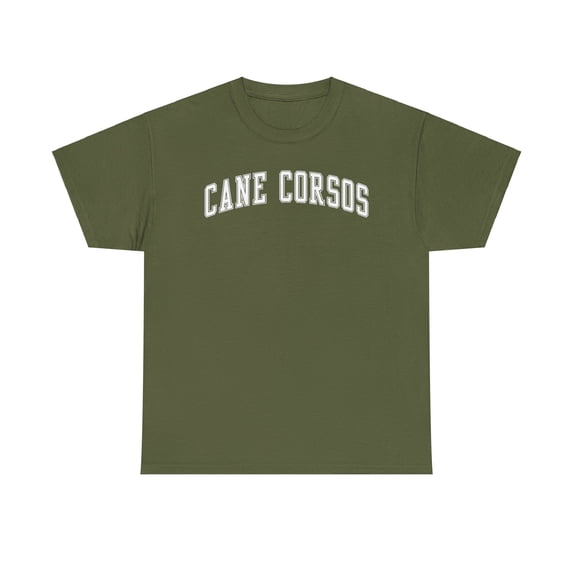 Cane Corso Shirt Gifts Tshirt Crew Neck Short Sleeve