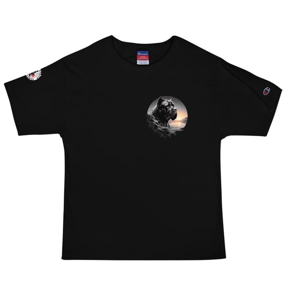 Cane Corso Sunset Champion T-Shirt (Black, S)