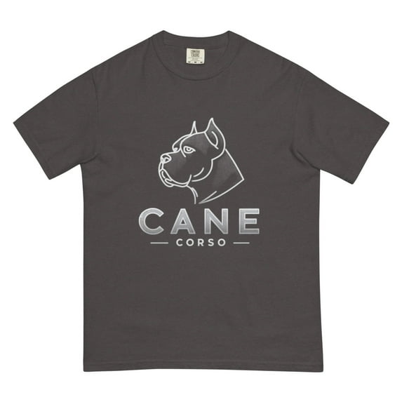 Cane Corso silo tee Unisex garment-dyed heavyweight t-shirt (Graphite, L)