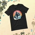thumbnail image 1 of Cane Corso vintage sun 1 Unisex t-shirt (Black Heather, XS), 1 of 4
