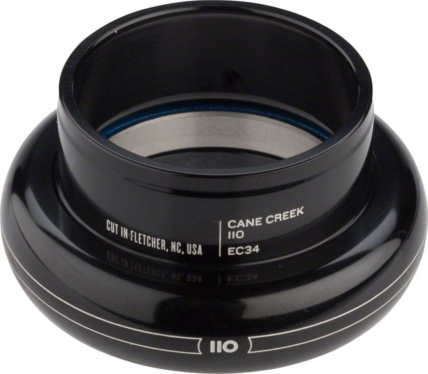Cane Creek 10-Series Extended Cup Set - Black 1-1/8