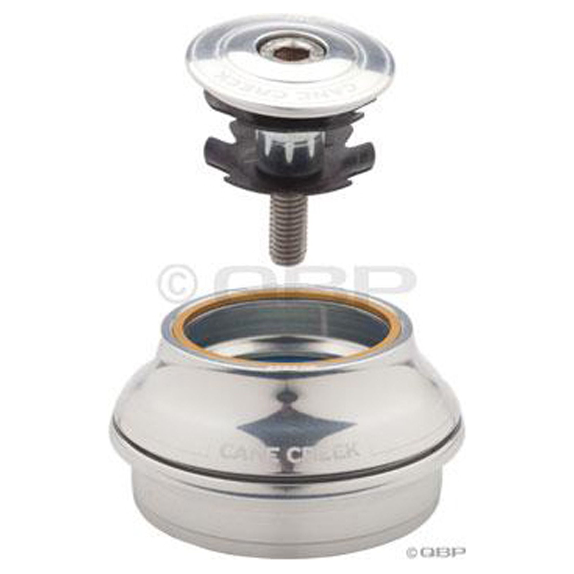 【HI FI FNK】Beat Washed Rivet Top Cane Creek 40-Series ZS Short Top Cover ZS44/28.6 Black