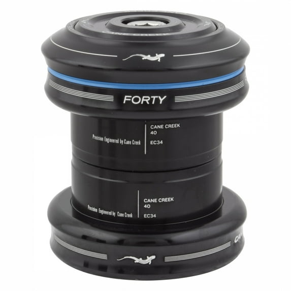 Cane Creek 40 Series EC34/28.6 EC34/30 Headset Black 1 1/8" Straight Steerer