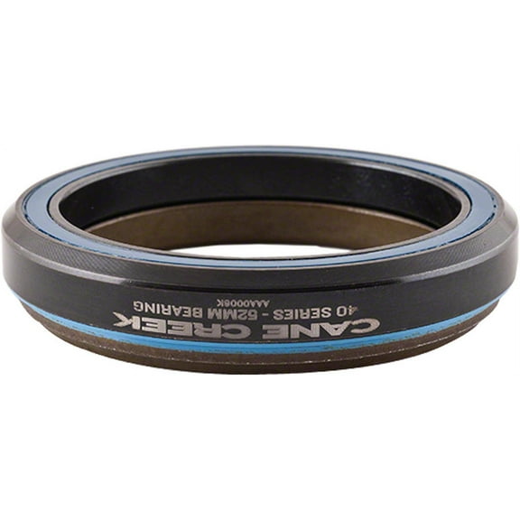 Cane Creek 40 IS52 40 Bottom Headset Black 1-1/2" Steel Crown Race Tapered