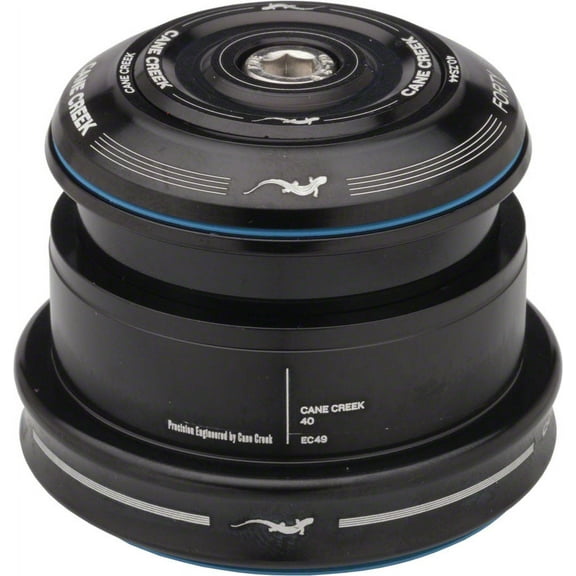 Cane Creek 40 ZS44/28.6 / EC49/40 Tapered Headset, Tapered Steerer Black