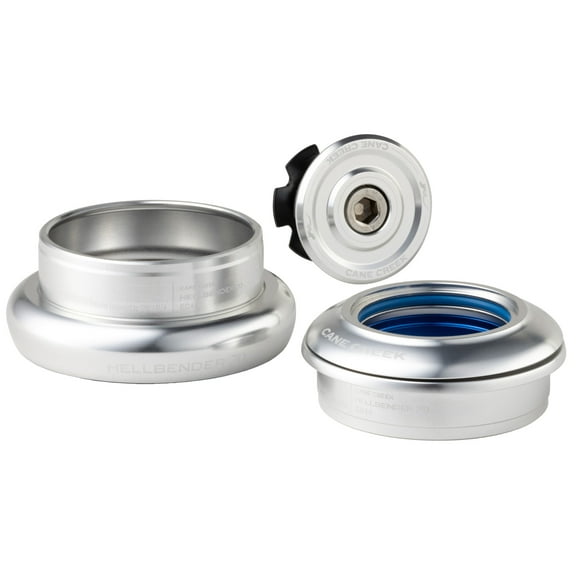 Cane Creek Hellbender 70 Headset - ZS44/28.6/H8 Upper | EC44/40 Lower, Tapered, Silver