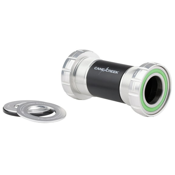 Cane Creek Hellbender 70 Bottom Bracket - English, For DUB Spindle, Silver