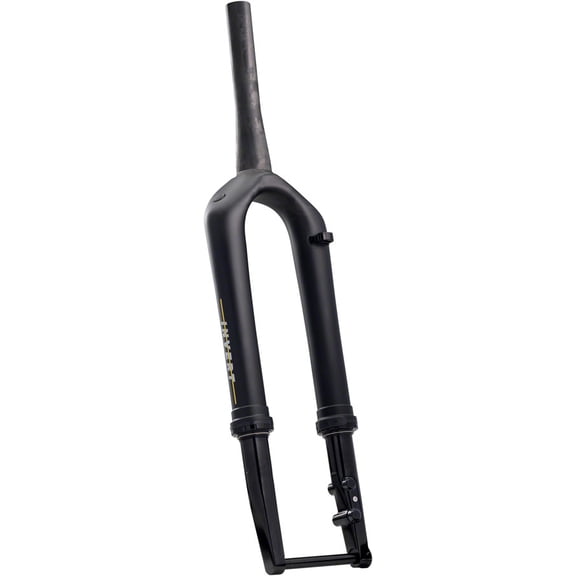 Cane Creek Invert SL Gravel Suspension Fork - 700c, 40 mm, 12 x 100 mm, 45 mm Offset, Matte Black
