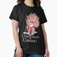 thumbnail image 1 of Cane Of Thrones Funny Christmas Is Coming Parody G426 Unisex T-Shirt, Up to Size 5XL, 1 of 2