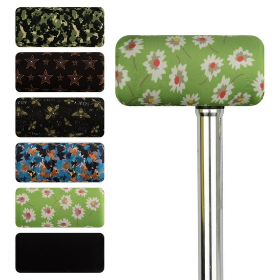 CAVENDY Cane Padded Cover T-Handle Pads Non-Slip Cane Pad for Walking Crutch Hand Grip Accessories