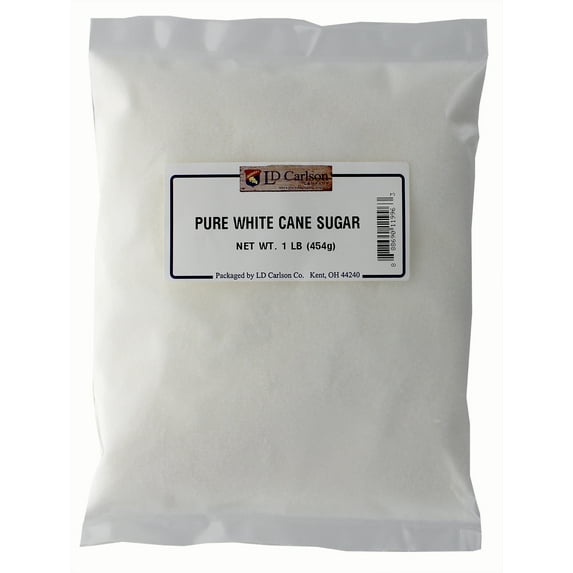 LD Carlson Pure White Cane Sugar 1 lb