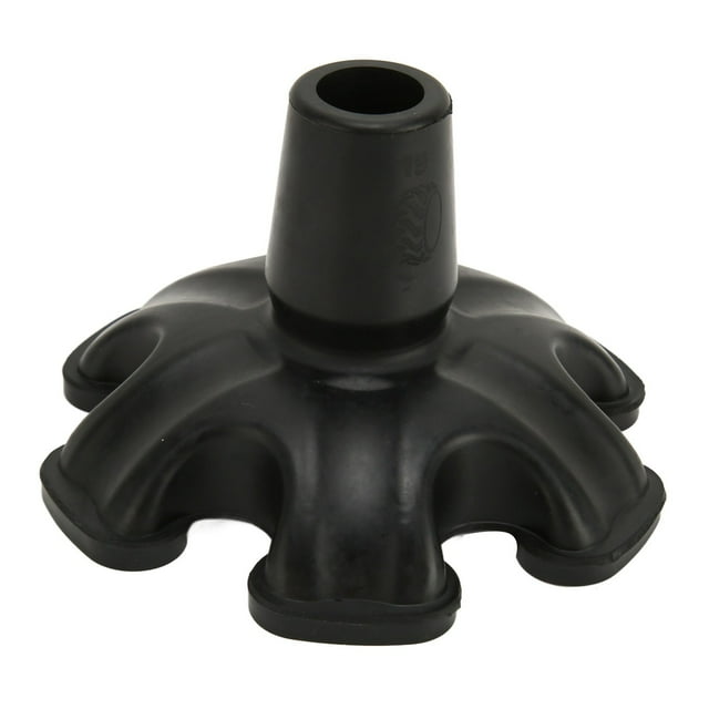 Cane Tip 6 Support Feet Shock Absorption Anti Slip Traction Base Self