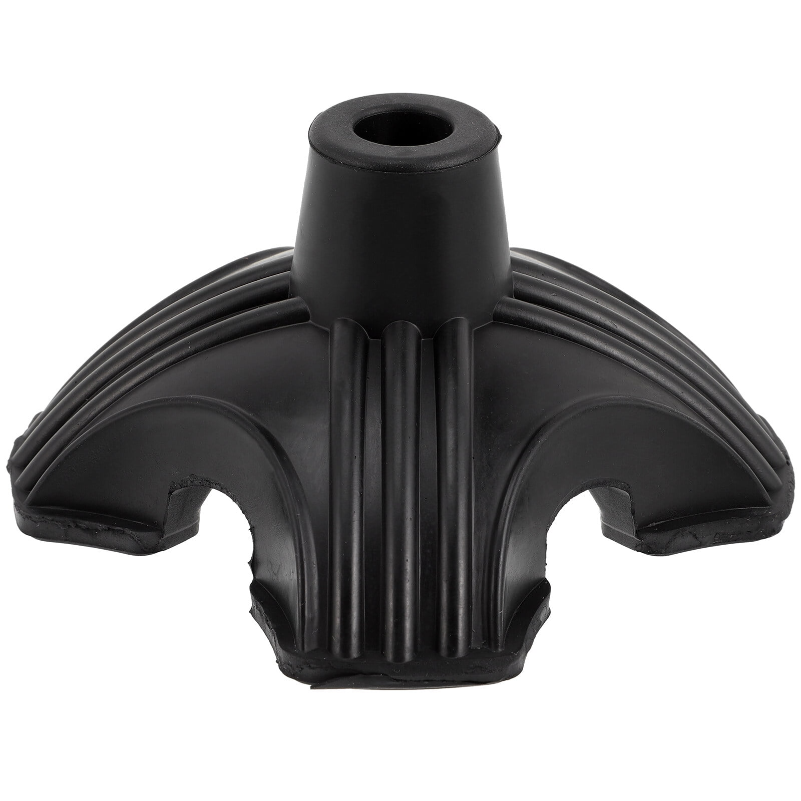 Cane Tips Antislip Crutch 4 Prong Base Self Standing Cane Tip Rubber