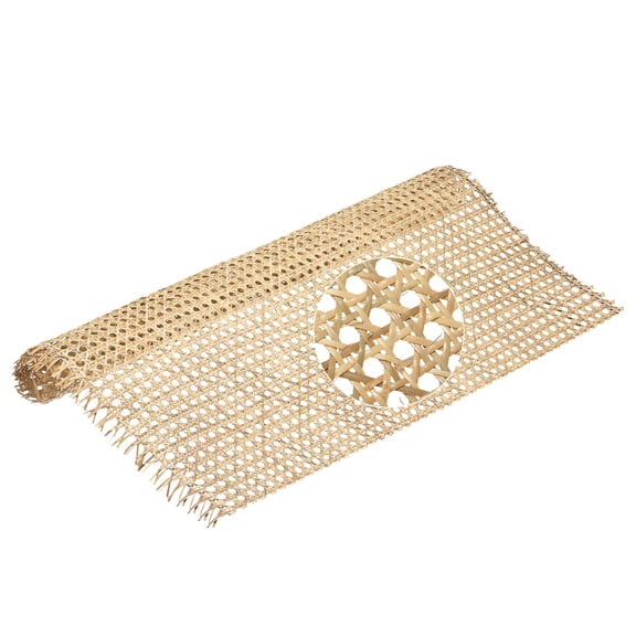 Cane Webbing 25.5Inch Width 35.8Inch Length Natural Rattan Webbing