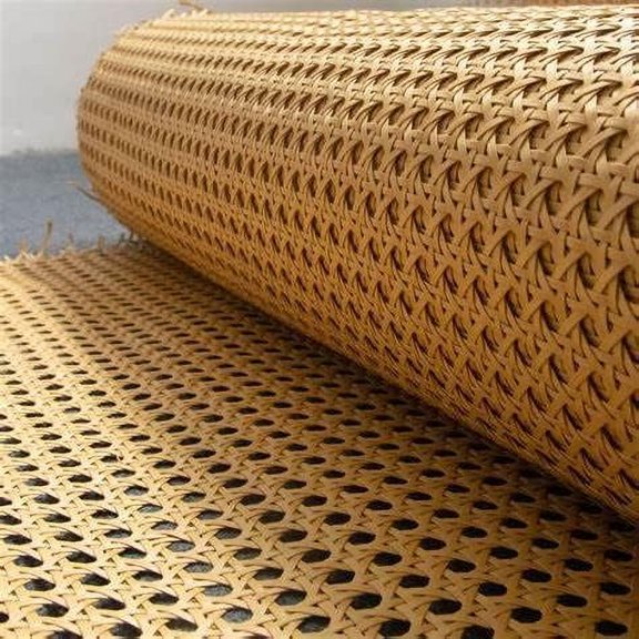 Cane Webbing Standard Size Fine Open 1/2" Mesh, 18" Wide, Sold by The Piece, Choose Your Size (18"x48")