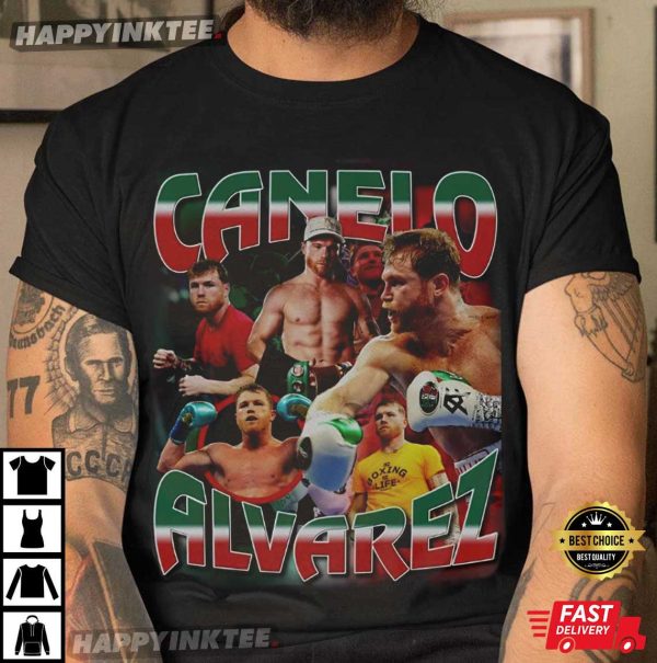 Canelo Alvarez Mexico Boxing TShirt