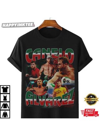 ORBAY Men's Canelo Alvarez Fashion Cotton T-Shirt - Short Sleeve Boxing Fan Tee