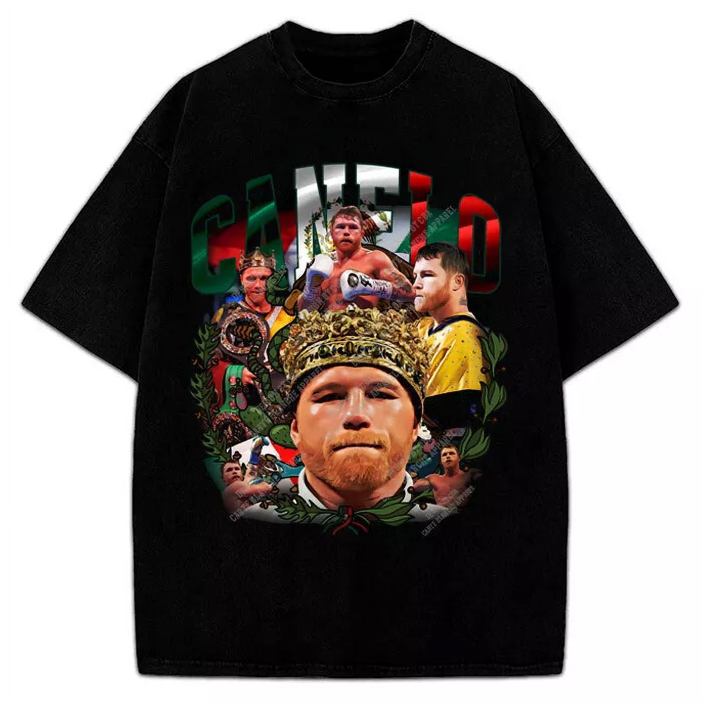 Canelo Alvarez Saul Mexico Goat Boxing Shirt
