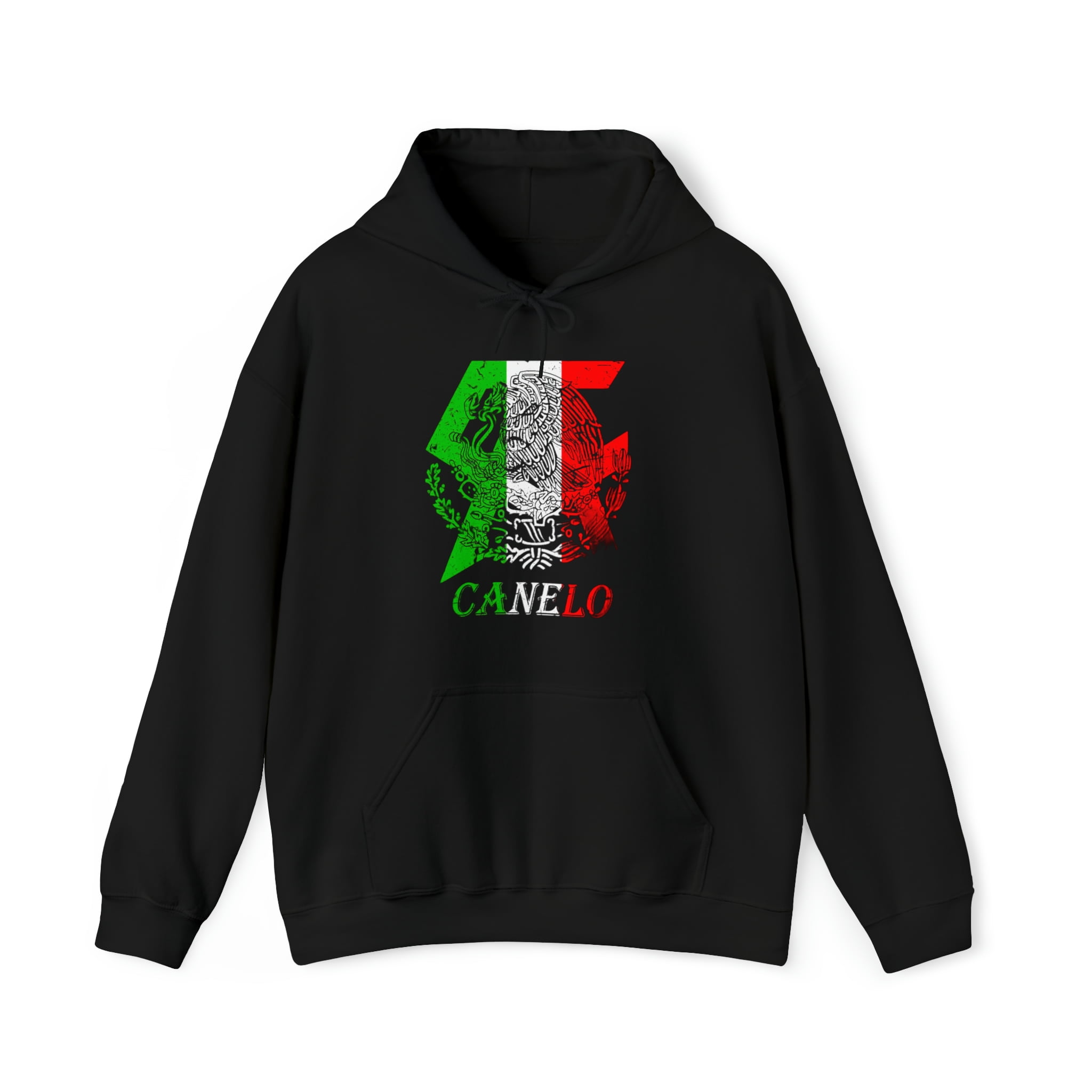 Dripped Design Canelo Alvarez Tri-Color Logo Hoodie