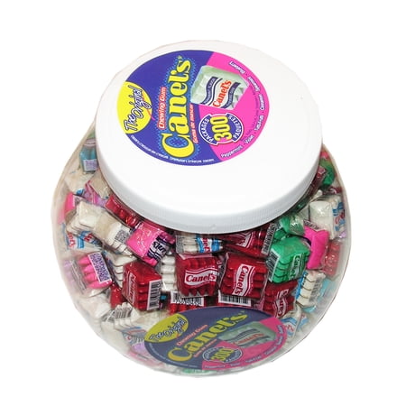 Canels Gum Jar 300 Pcs - Chicles Tarro (Pack of 1)