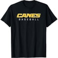 thumbnail image 1 of Canes Baseball Sports Classic Cotton Tee Fan Graphic T-Shirt, 1 of 4