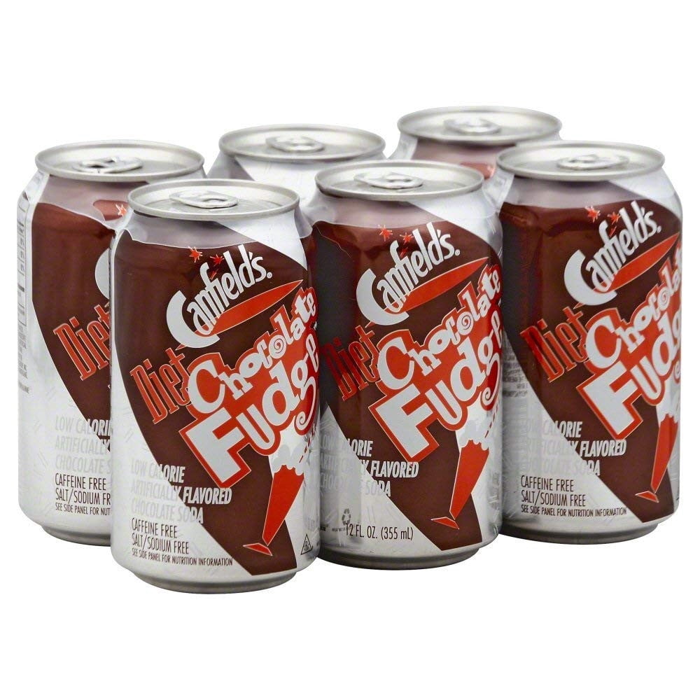 Canfield's Diet Chocolate Fudge Soda 12 oz Cans - Pack of 24