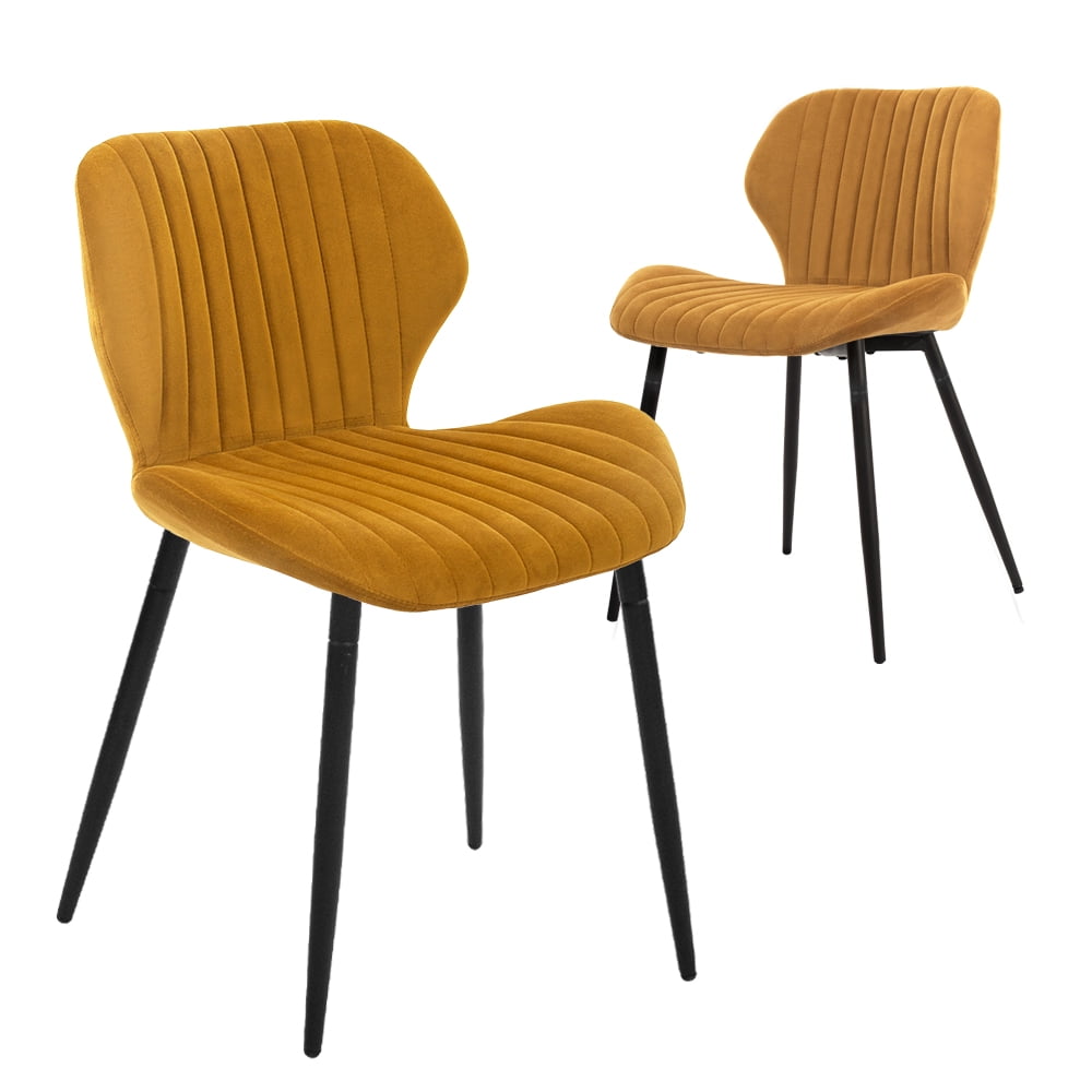 CangLong Mid Century Modern Leisure Upholstered Metal Legs for