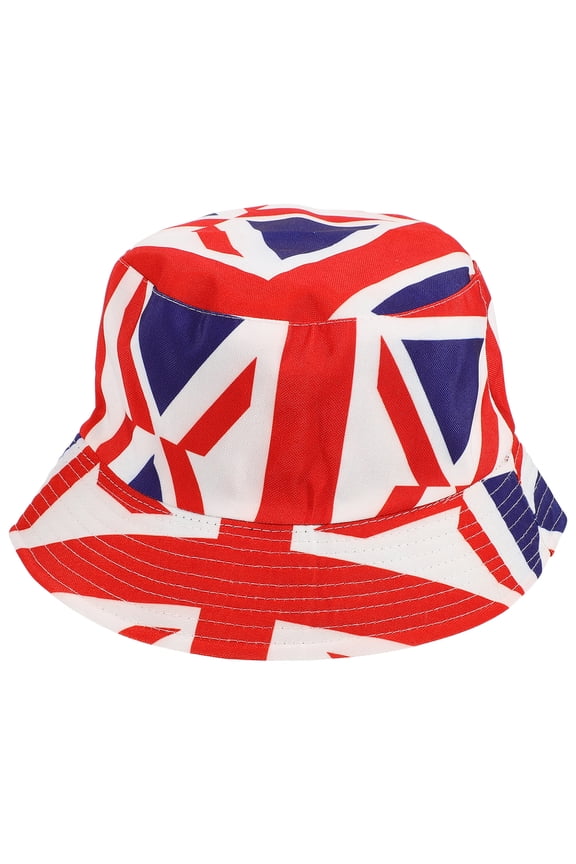 Cangol Hat Bucket Hats Men's Panama Fisherman's Rice Word Crochet Sun for Ladies Women