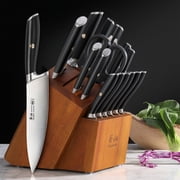 Cangshan L Series 17 Piece German Steel Forged Knife Set Black