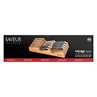 Saveur Selects 7-Piece Knife Block Set, Forged German Steel