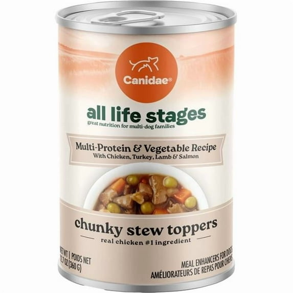 Canidae 110882 All Life Stages 12.7 oz Chucky Stew Canned Dog Food - Pack of 12