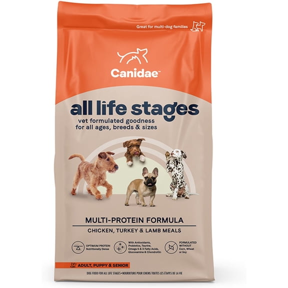 Canidae All Life Stages Multi-Protein Recipe Dry Dog Food 5 lbs.