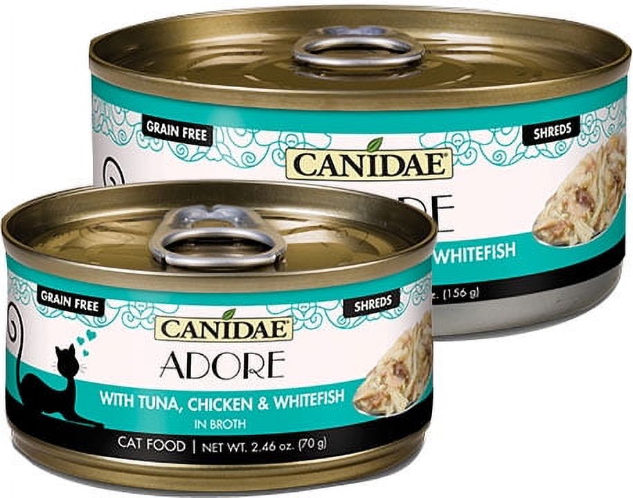 Canidae CANIDAE Pure Adore Wet Cat Food, Tuna, Chicken Whitefish