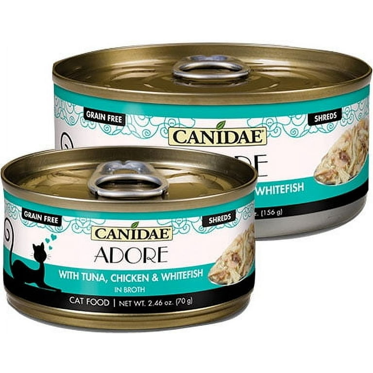 Canidae CANIDAE Pure Adore Wet Cat Food, Tuna, Chicken Whitefish