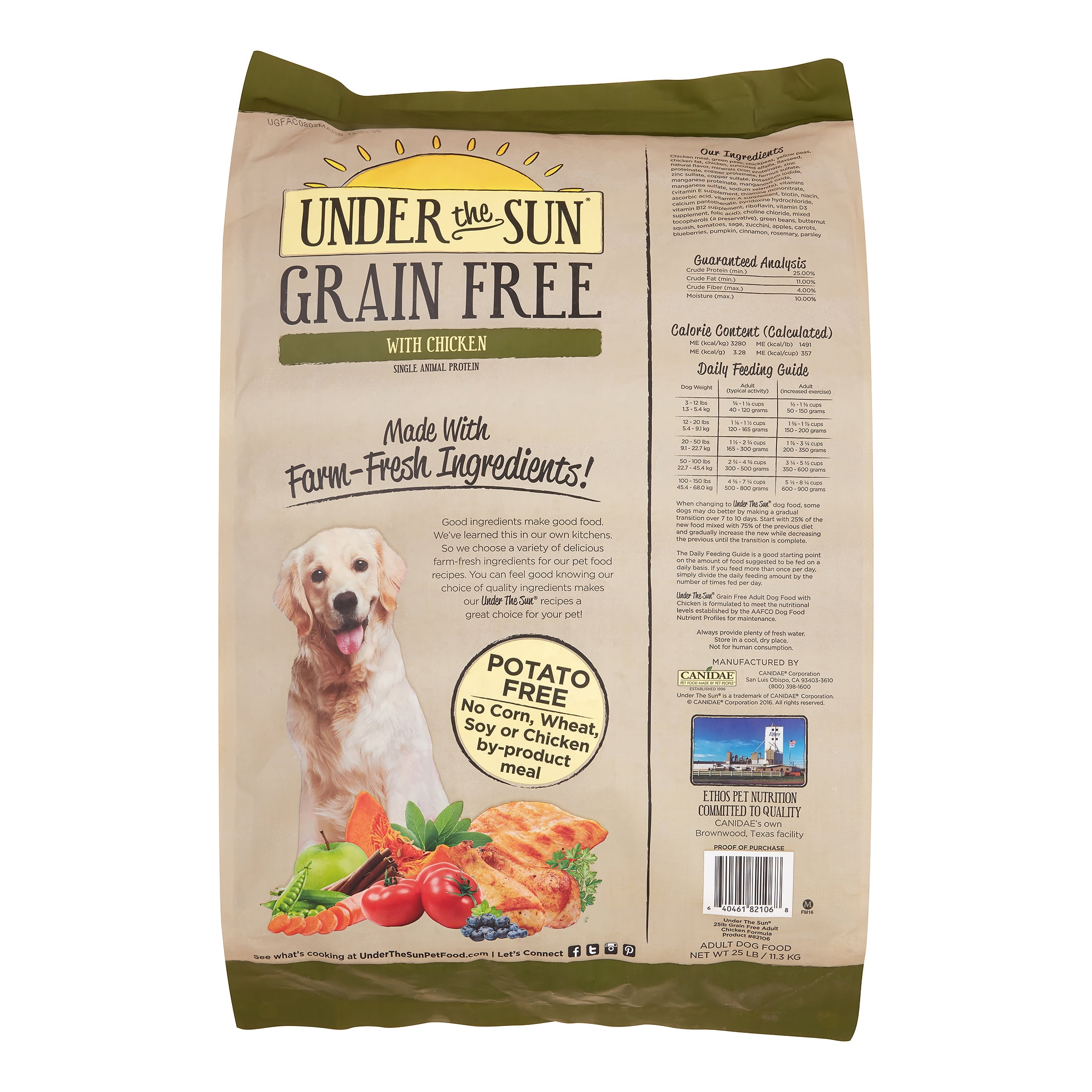Under the sun grain free sales