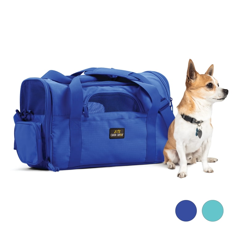 Canine Canyon Bella Airline-Approved Dog Duffel Carrier, Bright