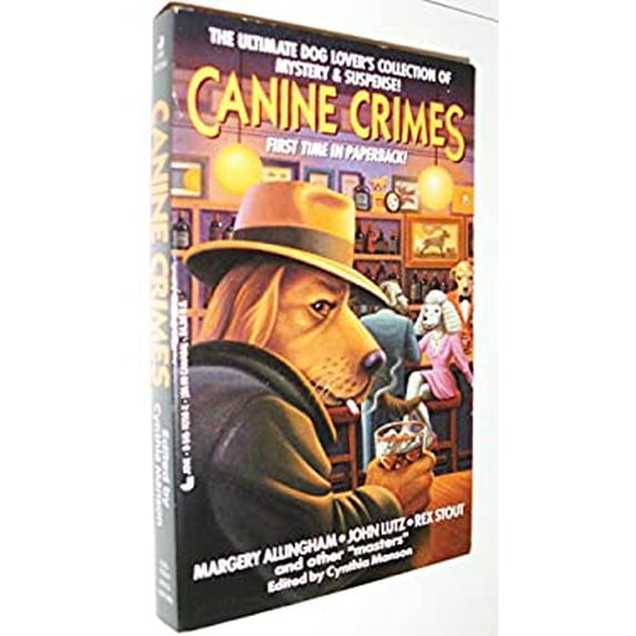 Pre-Owned Canine Crimes Paperback Cynthia Manson, Rex Stout, John Lutz