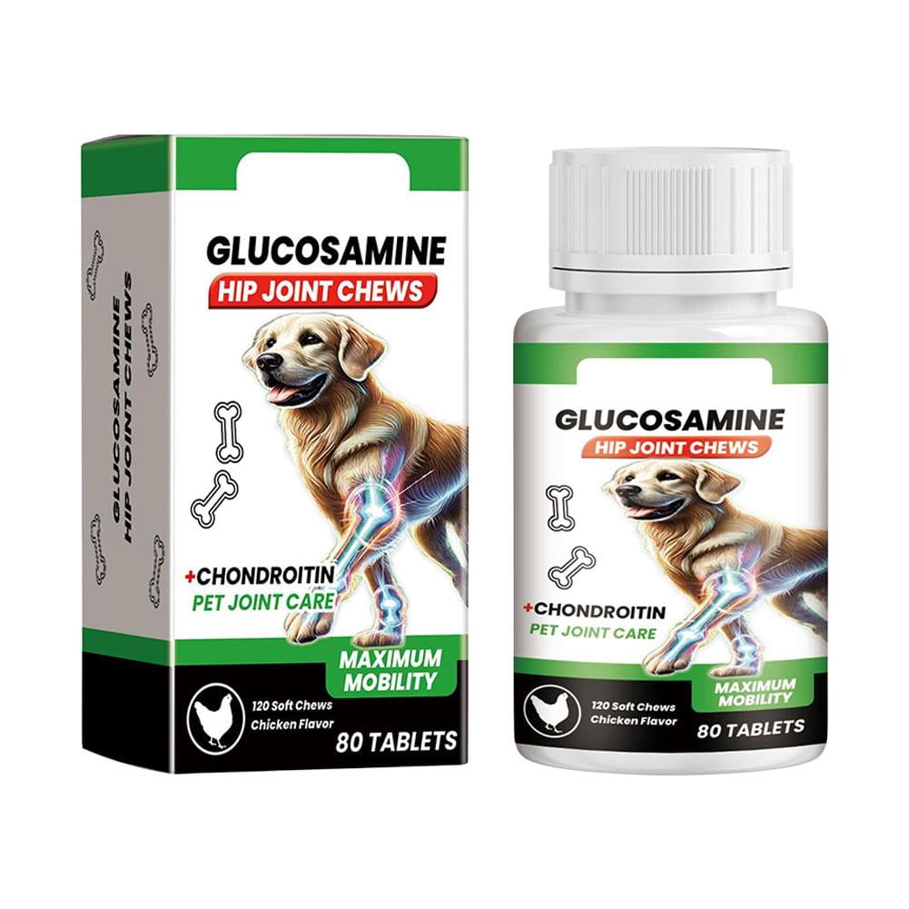 Canine Joint Care Tablets, 80 Tablets, Glucosamine for Dog Hip & Joint