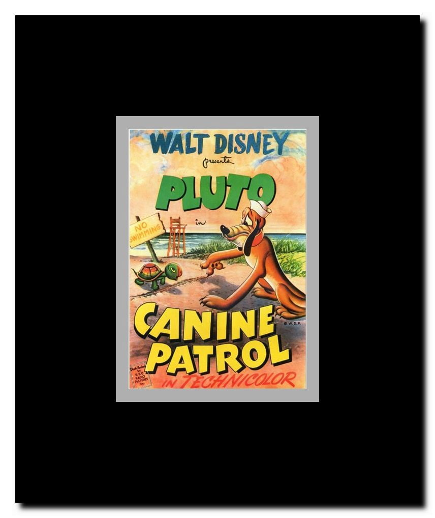 Canine Patrol Framed Movie Poster